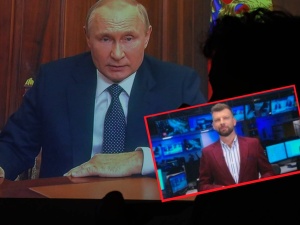 [WIDEO] Te słowa naprawdę padły na antenie! Dziennikarz o Putinie: Skoro o śmieciach mowa...