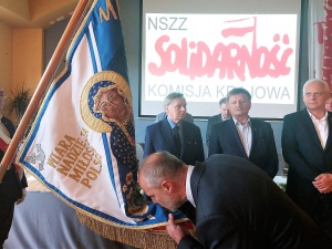 Nowi członkowie KK złożyli przysięgę na sztandar Związku