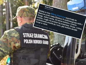 Aktywiści pisali o „Kongijce, która mogła utonąć w Świsłoczy”. Jest odpowiedź Straży Granicznej