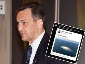 „To obiegnie wszystkie rosyjskie media”. Szokujący wpis Sikorskiego ws. awarii Nord Stream