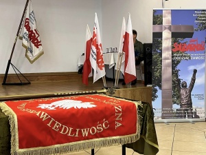 Solidarność w Zamościu zyskała nowy sztandar