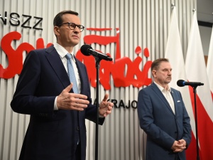 Mateusz Morawiecki: „Czerpiemy z propozycji Solidarności”. Zakończyło się spotkanie premiera z przedstawicielami S [WIDEO]