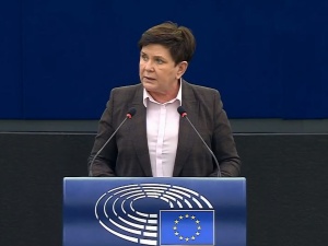 Podczas debaty nt. rosyjskiej propagandy, Beata Szydło w ostrych słowach wezwała EPP do reakcji ws. Sikorskiego [WIDEO]