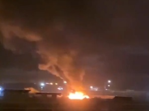 Eksplozja w Rosji. Rosyjski magazyn amunicji spłonął [WIDEO]