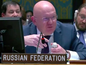 Ambasador Rosji wyszedł z sali posiedzeń Rady ONZ. Mówił o… „okrutnych tyradach”
