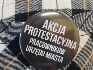 Akcja protestacyjna w Urzędzie Miasta Oświęcim
