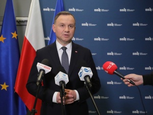 Prezydent: Jest wysokie prawdopodobieństwo, że była to rakieta ukraińskiej obrony