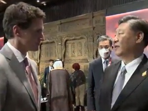Przywódca Chin Xi Jinping skarcił premiera Kanady Justina Trudeau. Wszystko się nagrało [WIDEO]