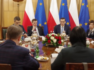 Rozpoczęło się spotkanie premiera Mateusza Morawieckiego z przedstawicielami Solidarności