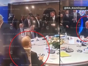 [WIDEO] Wściekły Putin rzuca długopisem, Łukaszenka w szoku. Tak Armenia odmówiła Putinowi
