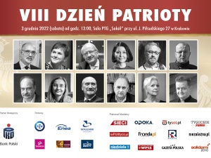 Zapraszamy na VIII Dzień Patrioty pod patronatem „Tygodnika Solidarność”