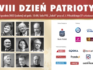 Transmisja NA ŻYWO! VIII Dzień Patrioty z Andrzejem Nowakiem, Wojciechem Roszkowskim, Anną Popek czy Jakubem Maciejewskim. Kto otrzyma nagrodę Patrioty Roku?