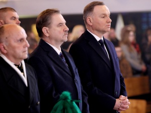 Andrzej Duda w KWK Pniówek: Musimy realizować zmiany, aby ich koszt był do udźwignięcia dla ludzi