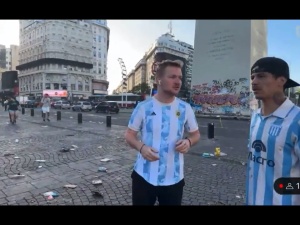 [WIDEO] Polski dziennikarz zaatakowany w Argentynie podczas transmisji na żywo