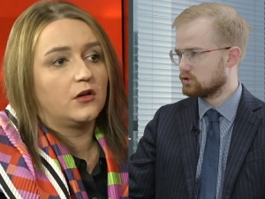 O, to są ci z PiSu.... Olga Semeniuk i Piotr Patkowski zaczepiani w restauracji