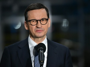„Forsował politykę kiwania główką przed Brukselą”. Polityk SP nie zostawił na Morawieckim suchej nitki