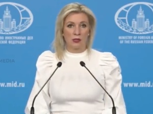 Szokująca wypowiedź Zacharowej. Padły niecenzuralne słowa [WIDEO]
