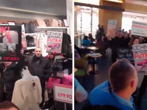 Warszawa: Awantura w Złotych Tarasach. Aktywiści protestowali przeciwko polskiej firmie
