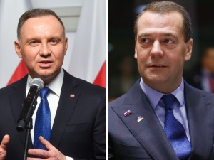 Ta polska duda ogłosiła... Miedwiediew obraźliwie o Prezydencie RP