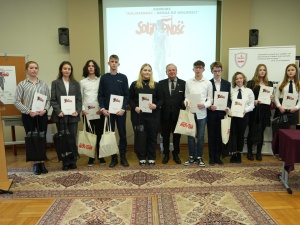 Wręczenie nagród za udział w konkursie „Solidarność - droga do wolności