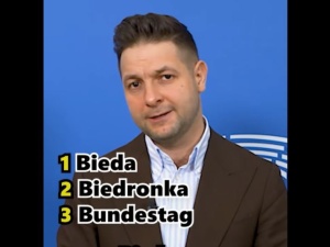Patryk Jaki bezlitośnie: Program PO? To 3x B.: Bieda, Biedronka i Bundestag [WIDEO]