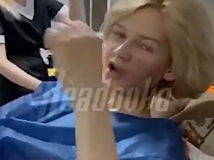 Rosyjska propagandystka trafiona podczas relacji z frontu. Przerywa milczenie [VIDEO]