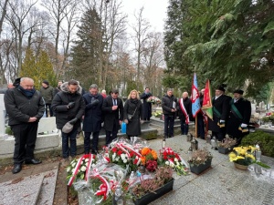 Uroczystości upamiętniające 41. rocznicę śmierci Janka Stawisińskiego w Koszalinie