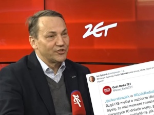 „Ruska onuca, idiota czy po prostu pijany?” Burza w sieci po skandalicznych słowach Sikorskiego