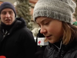Wymowne. Greta Thunberg zapytana, dlaczego nie protestuje przeciwko wydobyciu ropy w Rosji czy Arabii Saudyjskiej [WIDEO]