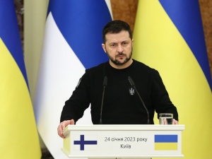 [WIDEO] Zełenski dowiedział się o decyzji Niemiec ws. Leopardów w trakcie wywiadu. Oto jego reakcja