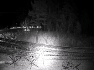 Niepokojące nagranie z granicy. Straż Graniczna: „Miejsce wybrano z premedytacją”