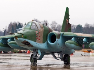 Ukraińska straż graniczna: „Zestrzeliliśmy rosyjski samolot szturmowy Su-25 koło Bachmutu”