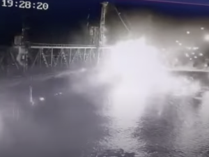Atak na most w pobliżu Odessy. Rosja użyła nowej broni? [WIDEO]