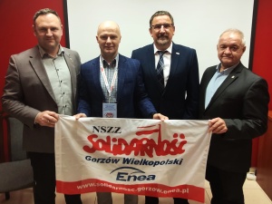 Krzysztof Gonerski ponownie wybrany przewodniczącym NSZZ S w Enea Gorzów Wielkopolski