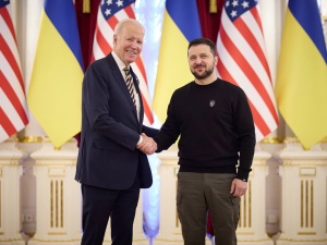 Joe Biden z wizytą w Kijowie!