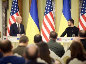 Zełenski: Efekty dzisiejszych rozmów z prezydentem USA będą widoczne na polu bitwy