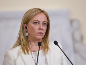 Premier Włoch Giorgia Meloni wylądowała w Rzeszowie