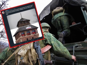 „Tagesspiegel”: W przeddzień rocznicy agresji Rosji na Ukrainę w Poczdamie powiewa rosyjska flaga i symbole „Z”