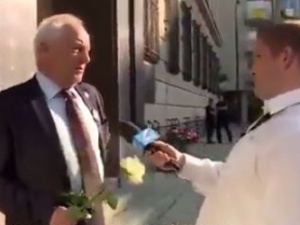 [video] Niesiołowski do reportera: Jest pan obrzydliwym pisowskim lizusem. Brzydzę się pana jak tasiemca