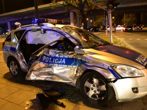 [Nasza Fotorelacja] Wypadek kolumny z sekretarzem generalnym NATO Jensem Stoltenbergiem