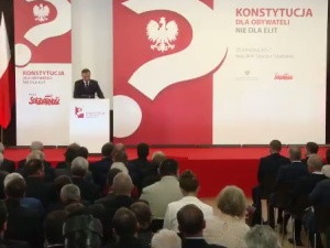 Prezydent Andrzej Duda: Od nowej konstytucji będzie zależało, jak będzie wyglądała Polska w przyszłości