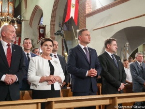 Obchody 35. rocznicy Zbrodni Lubińskiej. Andrzej Duda: Lubin krwią wykupił wolność ojczyzny