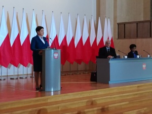 Premier Szydło: "Nie ma mowy o Polexicie, jak próbują budować narrację niektóre środowiska"
