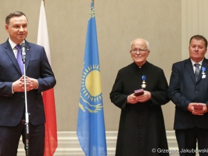 Andrzej Duda do Polaków w Kazachstanie: Żyjecie na ziemi, która jest wam życzliwa