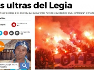 Dziś historyczny mecz Legia-Real. Panika w Madrycie przed przyjazdem Legii! Media ostrzegają kibiców