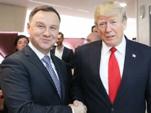 Spotkanie prezydentów Polski i USA w Davos