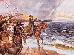 Dziś 100. rocznica zaślubin Polski z Bałtykiem. Sto lat temu gen. Haller wrzucił pierścień w fale Bałtyku
