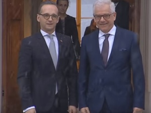 Heiko Maas w Warszawie:Europy nie sposób sobie wyobrazić bez pojednania i przyjaźni Niemców i Polaków