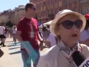 [video] Starsza kobieta na "Marszu Wolności": Powiesiłabym Szydło, Dudę i Kaczora