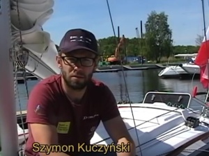 [VIDEO] Po 271 dniach Szymon Kuczyński ukończył samotny rejs non stop dookoła świata